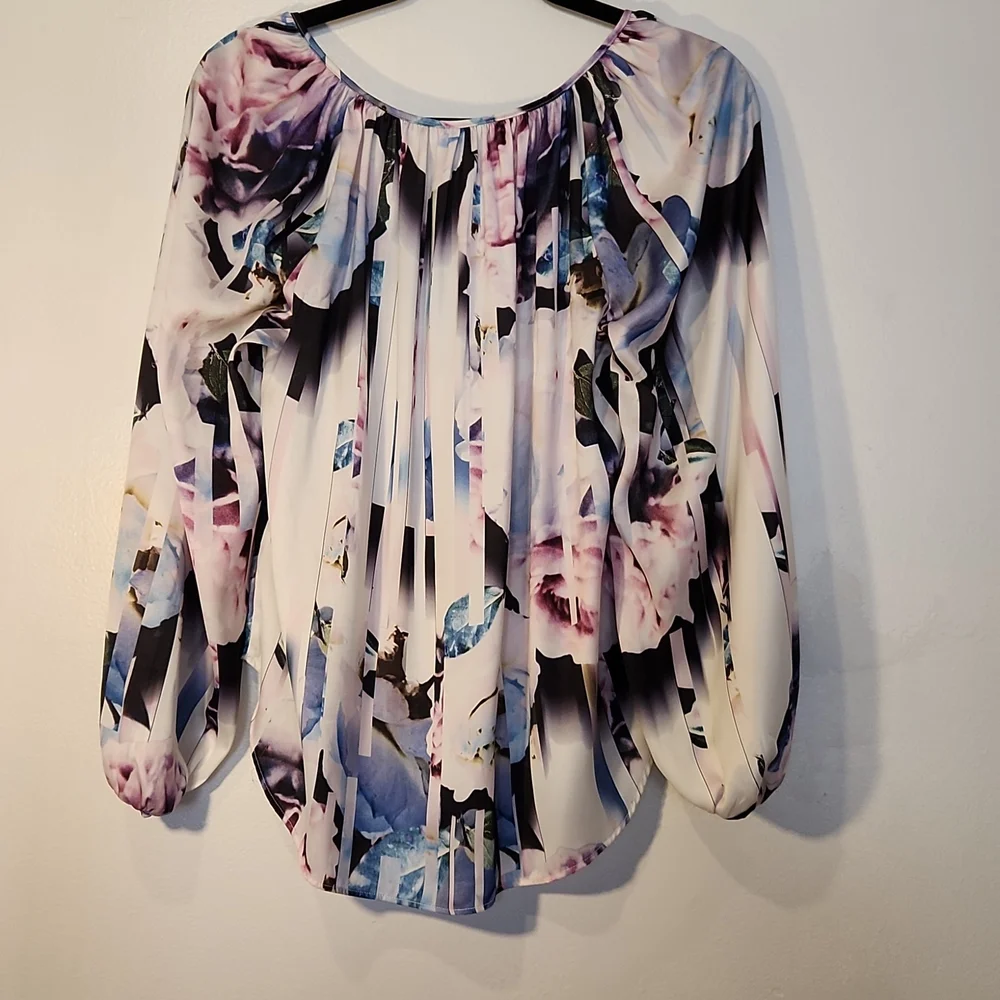 Jennifer Lopez women long sleeve multicolor size xs - Picture 4 of 6